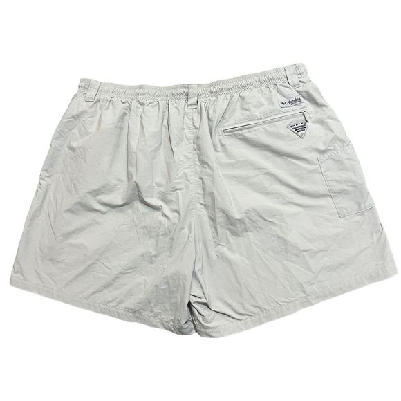 Columbia PFG Fishing Shorts Men's 2XL  Omni-Shade Mesh Lined Drawstring - Picture 1 of 11